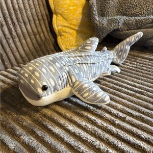 Adorable Gray Whale Shark Stuffed Animal